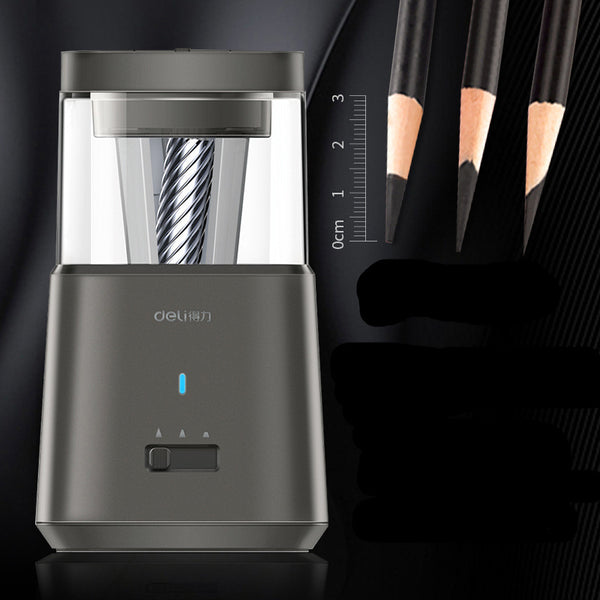 ✨ Deli Electric Pencil Sharpener – Compact Design

